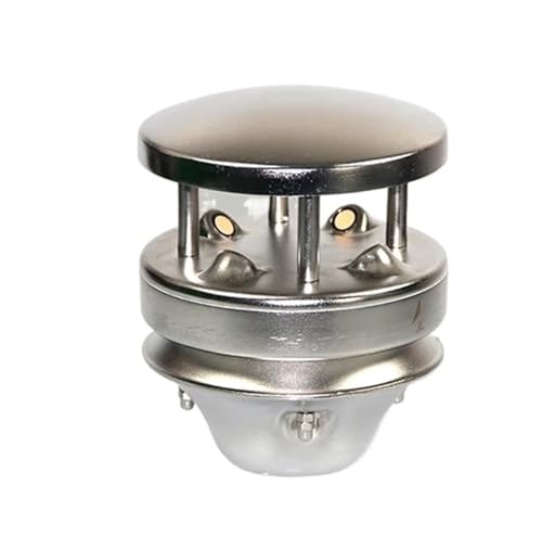 Aoleaby Wind Speed Transmitter, VWS002F Stainless Steel Anemometer Wind Direction Indicator Digital