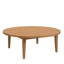 Outdoor Escape Brown Teak Wood Outdoor Coffee Table with Durable Construction, Modern Design, 43.5 Inches Square, 1-Hour Thick Table Top