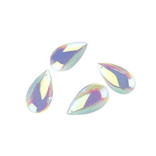 38mm/50mm AB Water Drop Prisms for Lighting Crystal Chandelier Suncatcher Ornament Lighting Lamp Hanging Decoration,50mm 100pcs