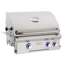 AOG American Outdoor Grill L-Series 24-Inch 2-Burner Built-in Natural Gas Grill with Rotisserie - 24NBL