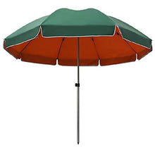 GFAZXDS Adjustable Green Garden Parasol Umbrella - 4-Speed Height Control Removable & Easy to Store - Perfect Outdoor Beach Umbrella for Patio & Garden Use,Black Green-3.2M