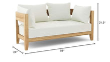 Anderson Teak Coronado Deep Seating Loveseat