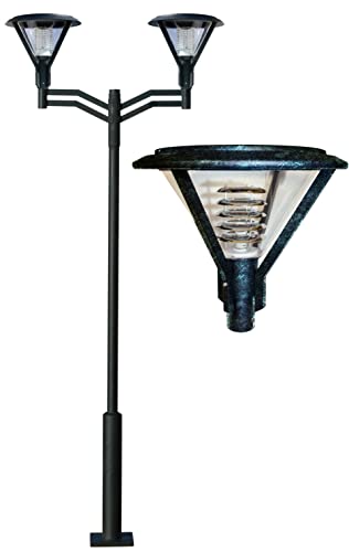 DABMAR LIGHTING GM9520-LED30-VG Architectural Post Fixture 30 Watt LED Lamp 85-265 Volts, Verde Green