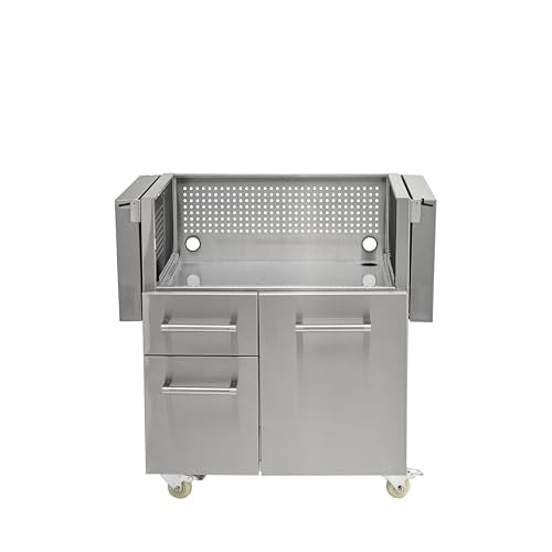 COYOTE OUTDOOR LIVING - C3FTCART- 30" Flat Top Grill Cart