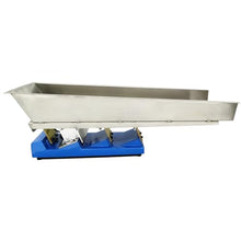 INTSUPERMAI Electromagnetic Vibrating Power Feeder Machine Granular Vibratory Feeder Vibrator Shaking Conveyor with Hopper Tray and Controller