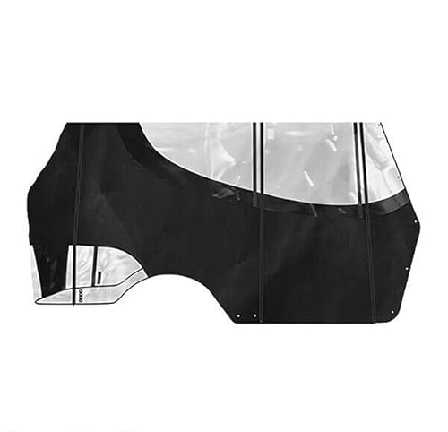 REVENGE 6 Passenger Helix Enclosure for Kwick-Track EZGO RXV 2008-Up Black