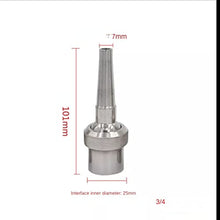 Drincoshow Stainless Steel Fountain Nozzle Set 1/2" to 4