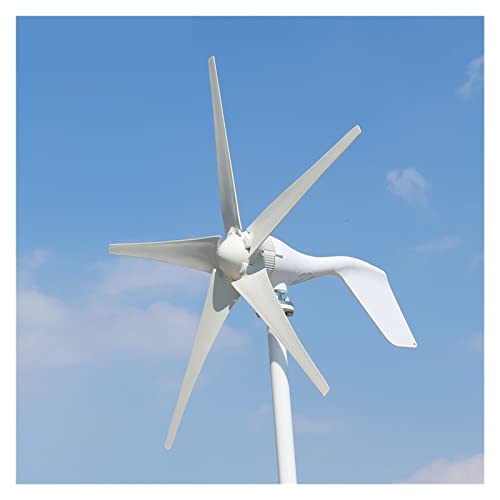 Wind Generator 800W 1000W Wind Power Turbines Generator 12V 24V Windmill Generator for Boat with MPPT Controller Low Noise Low Wind Speed Start (5 Hybrid Control)