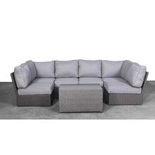 callmego Premium All-Weather Wicker Outdoor Sofa Set with Thick Cushions for Patio, Deck or Balcony Seating