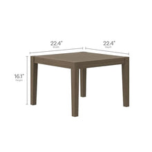 Modway Northlake Teak Outdoor Patio Set of 2 Chaise Lounges and Side Table in Weathered Gray White – 3-Piece Poolside Furniture Set with Adjustable Backrest and Weather-Resistant Cushions