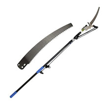 7.2M/24FT Telescopic Pole Saws, Professional Telescopic Tree Pruner Pole Height Extendable Pruning Saw Gardening Landscaping Branch Saw Loppers Trimmer Tools