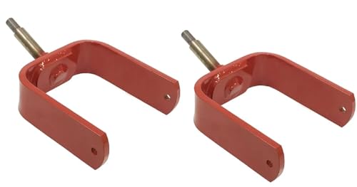 (2) Front Caster Yoke Spindle Forks 116-8888,Replacement for EXMARK OEM