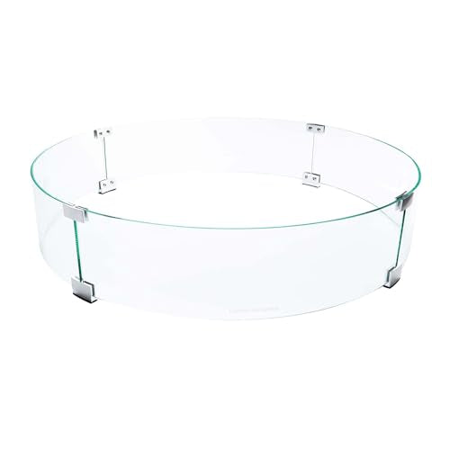 Celestial 36" Round Wind Guard for Gas Fire Pits