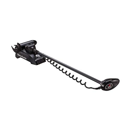 MotorGuide 940200060 X3 Freshwater Bow Mount Trolling Motor Cable Steer Foot-Control 45-Inch Shaft 45-Pound Peak Thrust Black