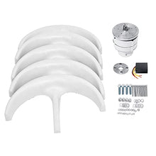 HUIZHITENGDA 800W 12V No Noise Vertical Wind Turbine Power Generator Free Energy with MPPT Controller Portable Energy Generator for Courtyard Gardens,24v