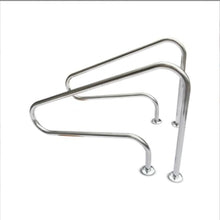 Stainless Steel Pool Handrail,Swimming Pool Hand Rail with Easy Mount Base Plate,Rust and Weather Proof Grab Rails for Pools and Spas