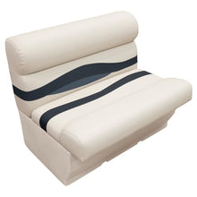 RestorePontoon Pontoon Boat Seat Group 43" Platinum/Cobalt/Navy Blue