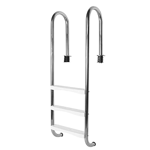 Pool Ladder Safety Nonslip Stair Pedal Stainless Steel Steps Swimming Bath Equipment Pool