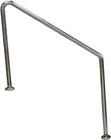 BSNANCA Swimming Pool handrails, Stainless Steel Pool railings, Stable Base Support rods, Hand Rail Handles for Ground Swimming Pools, hot Spring Baths, Water Parks 1pcs (Silver 88CM)