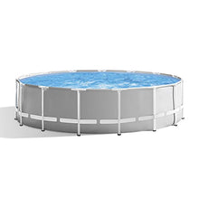 FFCJJDS 12-Foot Metal Frame Above Ground Swimming Pool with Filter Pump