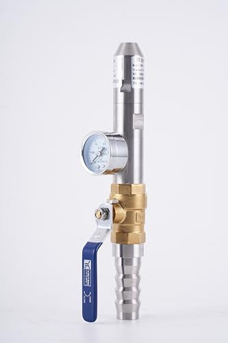 "YJINGRUI Handheld Water Spray Jet Nozzle, Electronic Waterproof Tester Sprinkler, IPX6 Test Device IEC60529 Standard (IPX6 Aperture 12.5mm)"