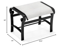 Winston Palazzo Sling Ottoman