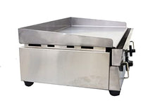 Banfluxion LPG Gas Griddle for Home & Camping, Stainless Steel Countertop Flat Top Grill, Portable Teppanyaki BBQ Plate for RV Outdoor Cooking, 2800Pa with Adjustable Heat Control, 28.94"x16.14"