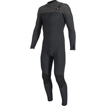 O'Neill Wetsuits 4/3mm Blueprint Chest Zip Full Wetsuit Black/Raven Large