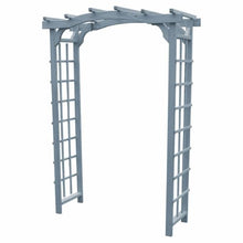 Keystone Amish Co. Newport Pressure Treated Pine Arbor, 4-Foot, Grey Stain