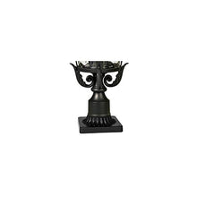 Casa Marseille 27" High Black Outdoor Post Light with Pier Mount Adapter