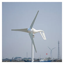 J3DFGFLR Wind Turbine Generator 12V/24V 400W Rated 400W Wind Power Generator 3/5/6Blades Wind Generator Outdoor Power Tools (Color : Adanced Controller Specification : 3 Blades)