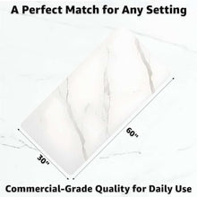 SunSierra 30" x 60" Rectangular Wood-Look Laminate Table Top – Indoor Commercial Surface, Durable Core