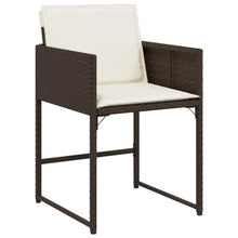 AMBERARD Patio Dining Set Set of 12 Brown Furniture Set