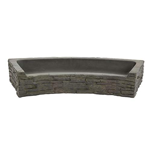 Aquascape Front-Spill Curved Stacked Slate Water Fountain Topper | 78284