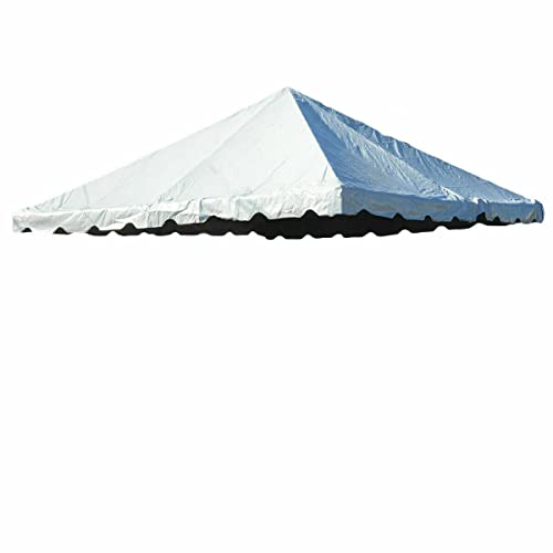 Party Tents Direct 15' x 15' Replacement PVC Vinyl Canopy Top | White