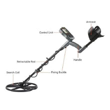 Metal Detectors Gold Metal Detector Pinpointer Waterproof Underground Metal Detector Gold Detector with 11 Inch Search Coil High Precision