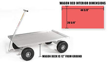 Aluminum Pull Wagon-Commercial Grade-Lightweight-No Rust-Made in USA