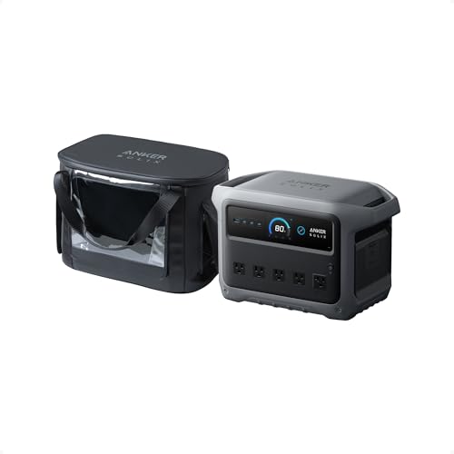 Anker SOLIX C1000 Gen 2 Portable Power Station with Water-Resistant Bag