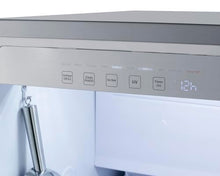 Summit 60 lb.Clear Ice Maker, Outdoor, Stainless Steel - BIM182OSADALHD