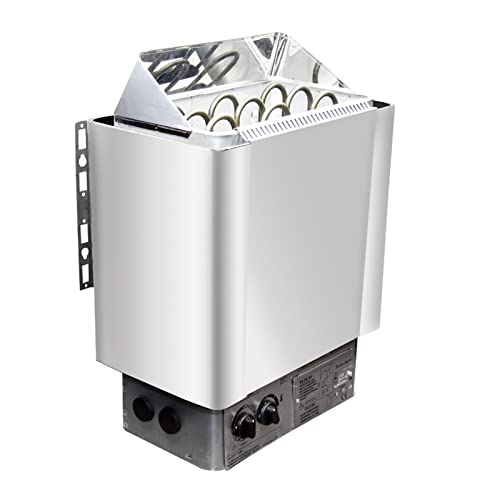 Sauna Steam Generator Residential 6KW Sauna Heater Stove Dry Steam Spa Electric Mini Sauna Heater Stove with Controller Sauna Accessories (Color : SAB-60S) (Sab)