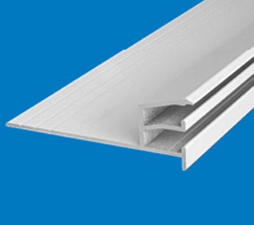 Stegmeier Dual Aluminum Liner Track for Vinyl Liner Pools (8 ft./14 pcs) 112 ft. Total