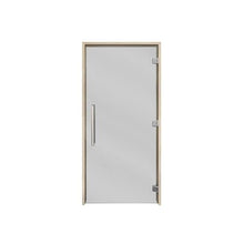 PROSAUNAS Clear & Tinted Glass Sauna Door, Prehung Tinted Glass Sauna Door (Right Hanging, ADA Tinted - Aspen Frame 36X81)