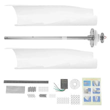 ASsdhgTE 12V 400W Vertical Axis Wind Turbine Generator Kit MPPT Controller