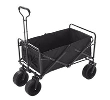 CWENZXDIA Garden Wagon Outdoor Folding Utility Wagon Offroad Trolley Garden Transport Handcart for All Surfaces Utility Cart