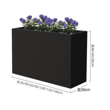 Flowerbox Outdoor Garden Planter Box Flower Trough Plant Pot(XL)