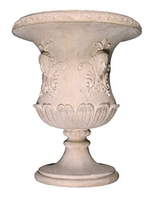 AFD Home Classic Lady Mask Urn Stone Cast