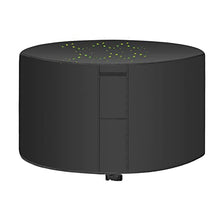 Covers Round 126x37in, Garden Furniture Cover with Air Vent, Patio Furniture Cover Waterproof, Outdoor Dining Set Cover, Heavy Duty 420D Oxford Circular Table Cover (Black 126x37in)