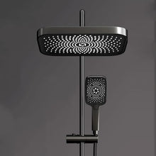Shower shower set, piano keys, pressurized digital display, bathroom, rain