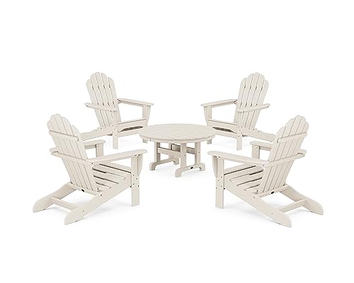 Trex Outdoor Furniture™ 5-Piece Monterey Bay Adirondack Chair Conversation Group in Sand Castle