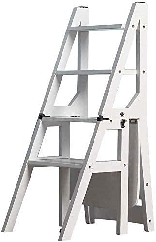 GAAHRQQQ Foldable Step Stool Folding Steps Stool Multifunction Household Ladder Stool Adult Change Shoe Bench Multifunction Flower Stand Indoor Outdoor Flower Stand Plant Stand